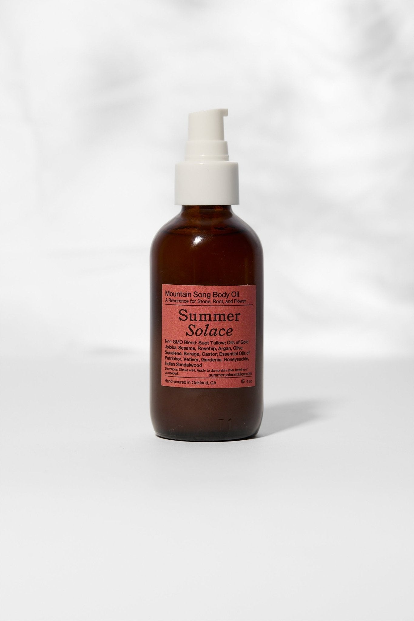 Mountain Song Body and Hair Oil – Petrichor, Gardenia, Honeysuckle (Limited Edition)